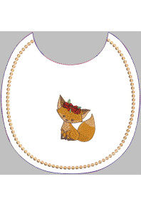 Hop056 - Boho Fox Bib